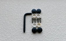 Security Theft Deterrent Screws Bmw Front License Plate Frame 4 Pcs With Caps