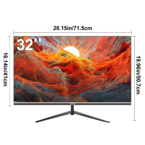 Gawfolk 32 Inch 4K UHD (3840 X 2160) Gaming Sceen Ultra-Thin Bezel PC Monitor - Picture 7 of 7