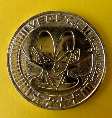 Vegeta medal Coin DRAGON BALL Very Rare Japanese F/S | eBay