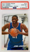 2014 Panini Prizm Joel Embiid RC SP Variations Prizm Rookie LowPop PSA 10 💎 MVP
