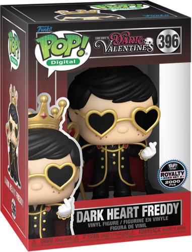 FREDDY’S DARK VALENTINE FUNKO DIGITAL POP! DARK HEART FREDDY PRE ORDER