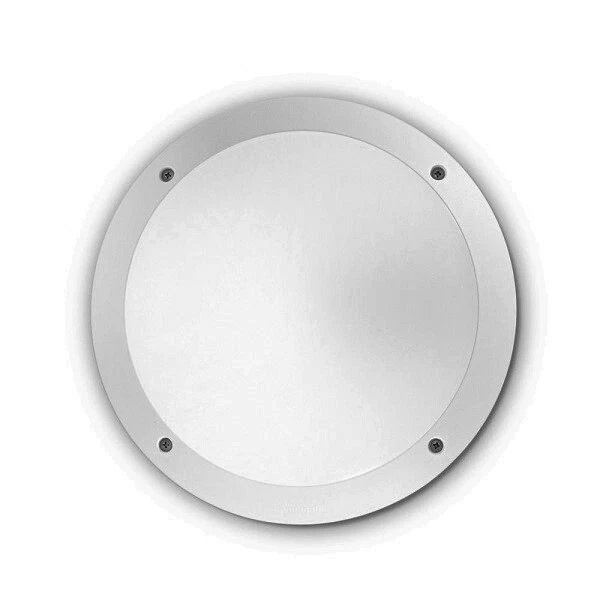 PLAFONIERA LED ROTONDA LUCE DA PARETE O SOFFITTO E27 FUMAGALLI LUCIA OPALE IP66 - Immagine 3 di 4