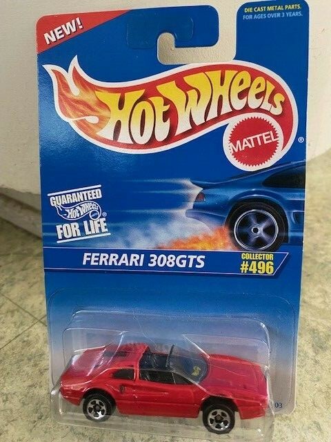 ホットウィール フェラーリ 308 GTS 希少品 レア Hot Wheels Ferrari 308 GTS In Blue Keys To Speed Variation
