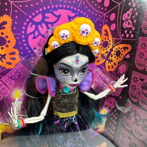 Monster High Doll Skelita Calaveras Día De Muertos Collectible Doll - Picture 2 of 11