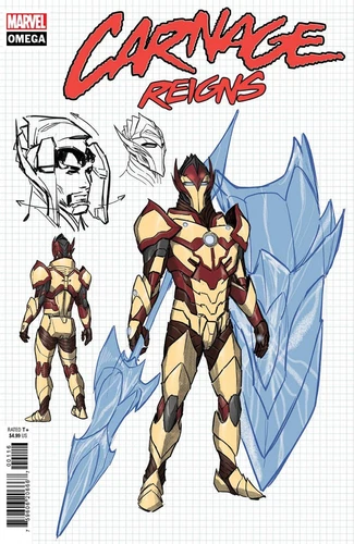 Carnage Reigns Omega #1 2023 Ohta Design 1:10 Marvel Comics H15