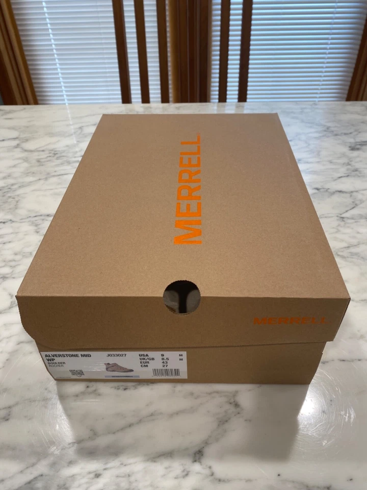 Nuevo Merrell Alverstone Mid Impermeable Senderismo Boulder J033027 Para hombres Talla 9 Foto 2 de 4