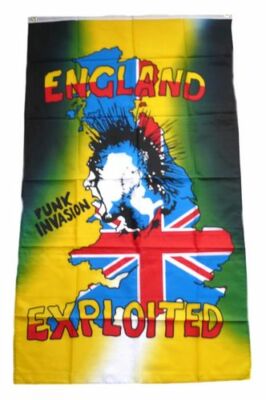 Flagge / Fahne Punk Invasion Hissflagge 90 x 150 cm