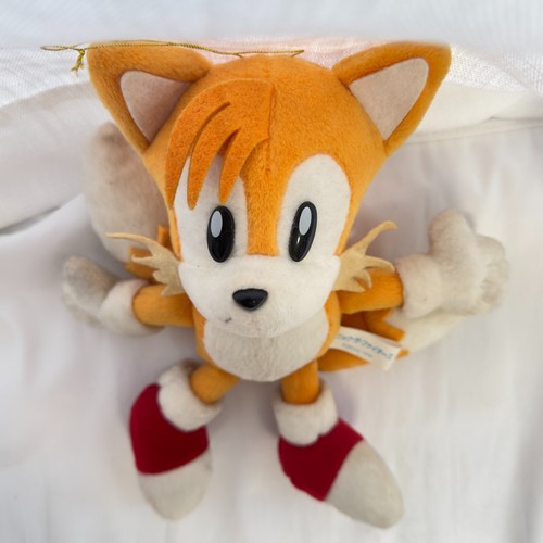 Sonic The Fighters Plush Doll SEGA Sonic the Hedgehog 1997 JAPAN Vintage Tails - Picture 9 of 23