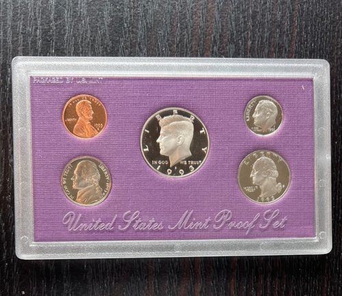 1993 Clad Proof Set U.S. Mint Original Government Packaging OGP - Picture 2 of 3
