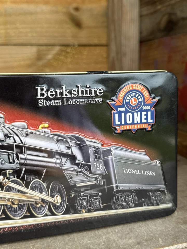 Vintage Lionel 1900-2000 Centennial Berkshire Steam Locomotive Train Tin - Image 2 of 4