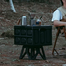 Folding Step Stool For Kids And Adults Non-slip Stool Chair For Camping XJRL