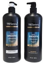 Tresemme Silky & Smooth Anti-Frizz Shampoo & Conditioner Frizzy Hair, 28 oz