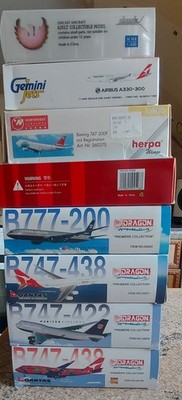 Konvolut Flugzeugmodelle 1/400 Dragon Herpa Phönix und Gemini Jets