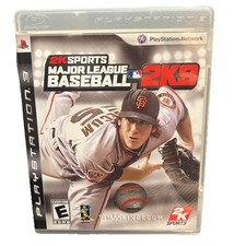 Major League Baseball 2K9 - Sony PlayStation 3 PS3 Video Games Tested Works MLB