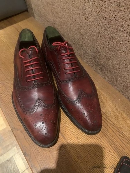 Herren Bontoni Heels Braun Leder 44,5