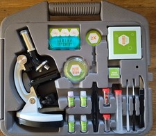 Celestron Kids 28pc Microscope Kit 1200X STEM...