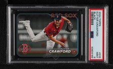 2024 Topps Series 1 Black 39/73 Kutter Crawford #316 PSA 9 MINT 0s2w
