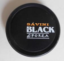 Savini Black Di Forza 2.95 75mm Black Wheel Center Cap. C-sa02.