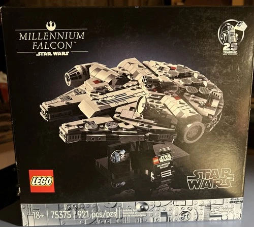 New ListingLego 75375 Star Wars Millennium Falcon 25th Anniversary Building Set 921 pcs New