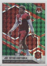 2021 Panini Mosaic Rookies Green Mosaic Prizm Joe Tryon-Shoyinka #355 7iu