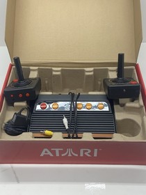 Atari Flashback 6 Classic Game Console 100 Built in Games Opened Box- Tested