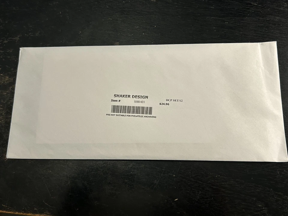 US Scott # 5896a-5896l Shaker Design Digital Color Postmarks Set of 12 FDC 2024 - Image 3 of 4