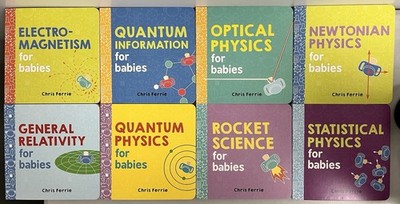 My First Science Library: 8 Board Book Set New