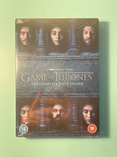 Game Of Thrones Season 6 DVD Boxset - New & Sealed 
