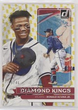 2022 Donruss Diamond Kings Presidential Collection 45/46 Ronald Acuna Jr 0i8b