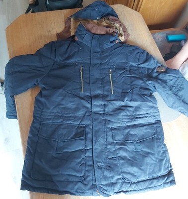 Winterparka | Kapuze | Fleece gefüttert | Schneejacke | Winterjacke für Männer