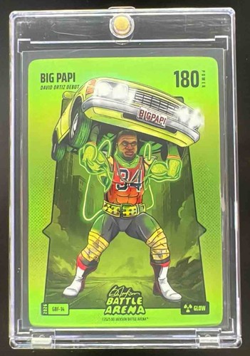 2026 Bo Jackson Battle Arena Big Papi Glow Battlefoil 180 Power #GBF-14