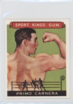 1986 1933 Goudey Sport Kings Gum Reprint Primo Carnera #43 0q3