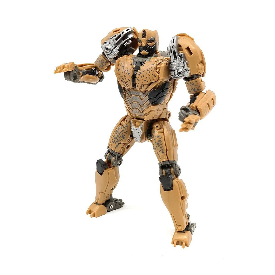 Transform Robot Action Figure Deformabl Leopard Super Warrior Model Toy Statue - Image 3 of 4