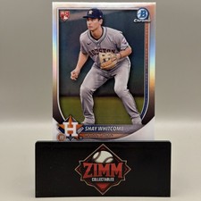 2025 Bowman - Rookie Red RC Variation Shay Whitcomb #47 Sp Rookie Red Rc Chrome