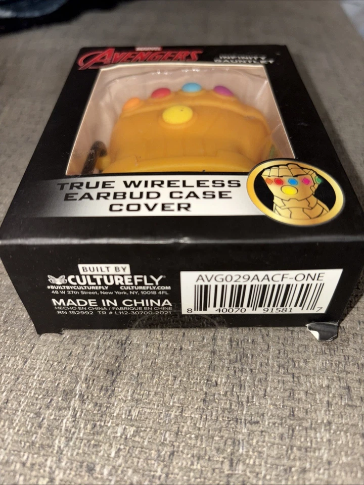Funda Marvel Avengers Thanos Infinity Gauntlet Airpods para GEN 1 y GEN 2 Foto 3 de 4