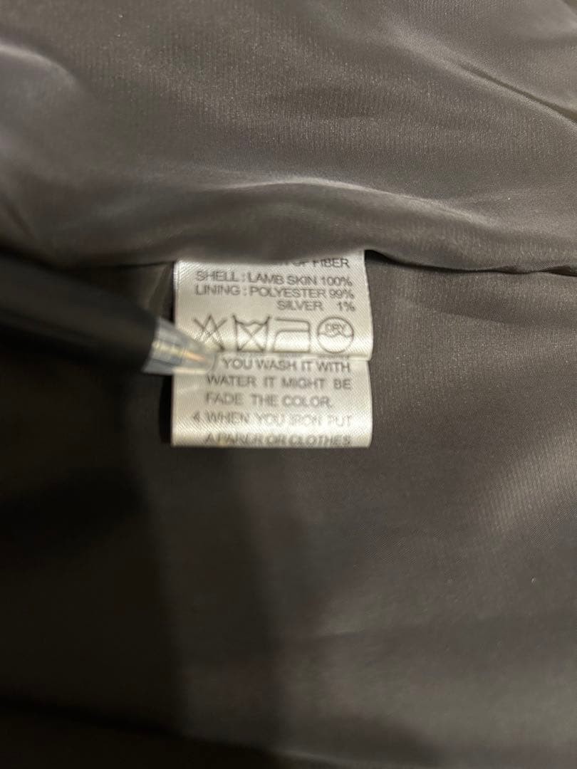 OHTLANCCI Leather Jacket Patchwork Black Genuine … - image 11