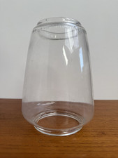 Vintage Hurricane / Storm / Globe Lamp or Oil Lantern Clear Glass Shade Sheared