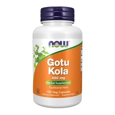 Gotu Kola Herbal Supplement 100 Count Traditional Herb Caffeine Free Gmp Cert...