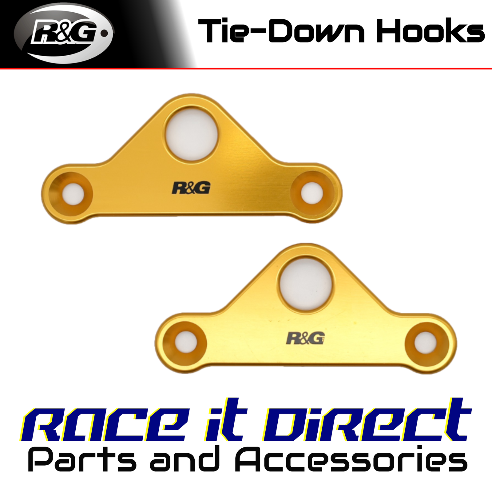 R&G - TH0031GO - Tie-Down Hooks