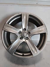 2013-2014 Ford Mustang Wheel Rim 19x8-12 Sparkle Silver 5 Straight Spoke