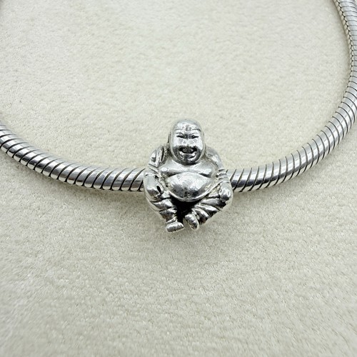 Pandora Moments Smiling Buddha Charm Bead Jewelry Accessory