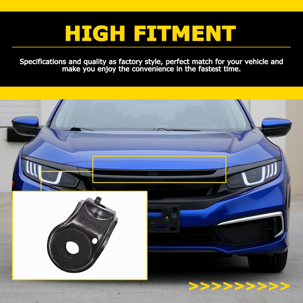 Radiator Upper Mount Bracket For 2016-21 Honda Civic 74176-TBA-A00 74171-TBA-A00