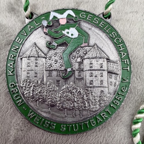 Vintage Medal German Carnival 1951 Karneval