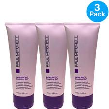 Paul Mitchell Extra-Body Sculpting Gel Thickening Gel 6.8 oz 3 Pack New