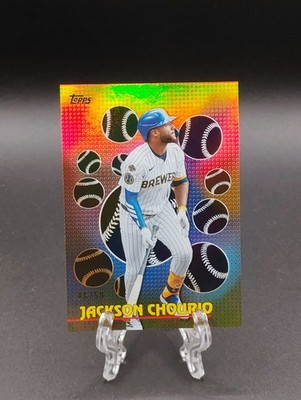 2026 Topps Series 2 Jackson Chourio Titans of The Game Gold Foil /50