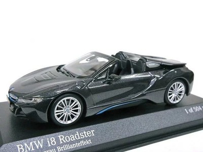 MINICHAMPS 1/43 BMW i8 Roadster (Gray) 2018