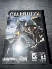 Call of Duty 2 PC Video Game 2005 Complete in Box with Original 6-Disc Set