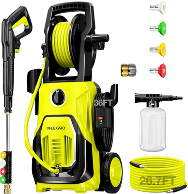 #ad #ad 4200PSI Electric Pressure Washer with Foam Cannon amp; 4 Nozzles for Home Cleaning $179.99