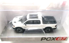 NEW ! HO PCX87 :  2018 DODGE RAM 1500 in Rebel White # 0530 : SHIPS from CHICAGO