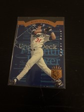 1993 Upper Deck Platinum Power Die-Cut Mike Piazza #PP15